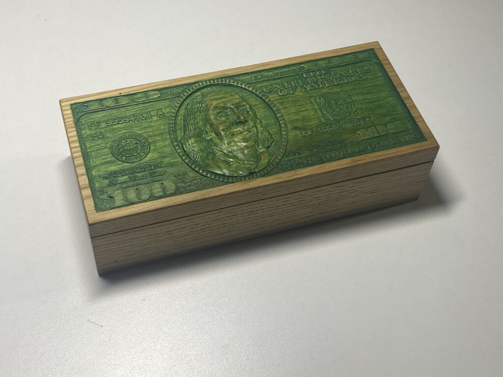 Шкатулка 100$